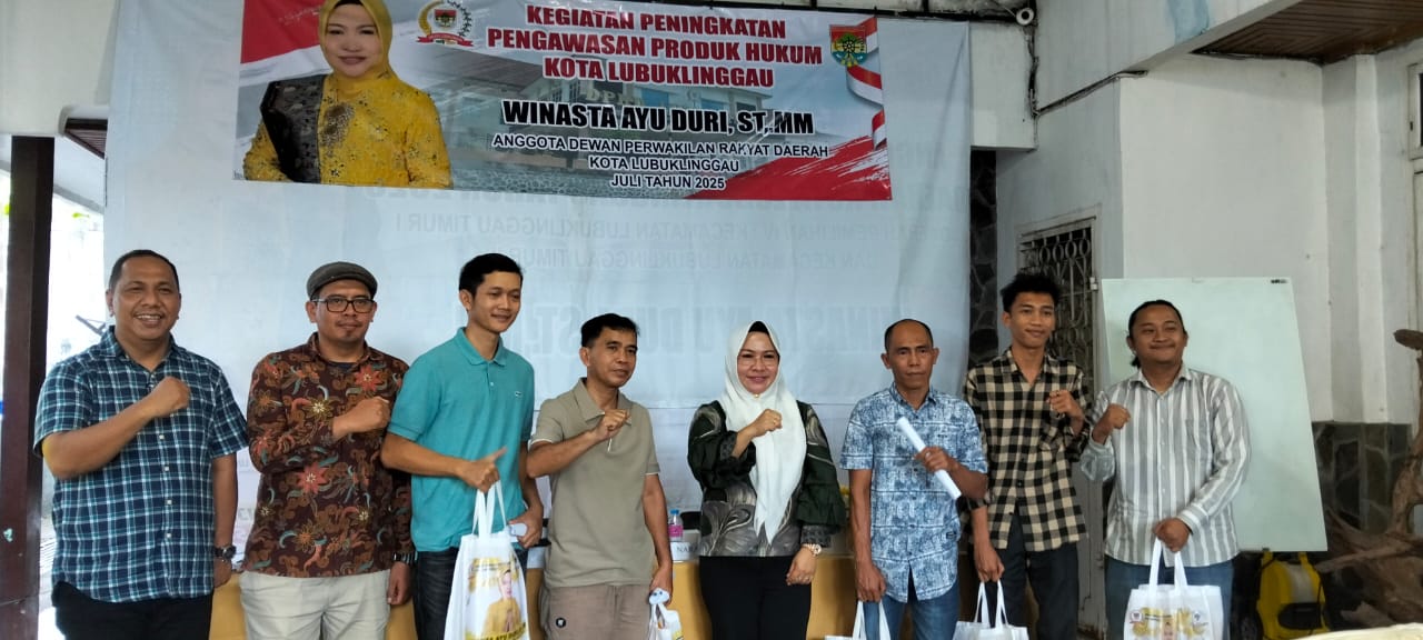 Winasta Jelaskan Pentingnya Sosialisasi Produk Hukum